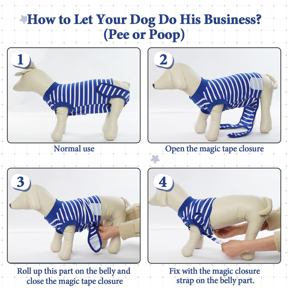 IDOMIK talla ajustable para pecho y espalda del perro.