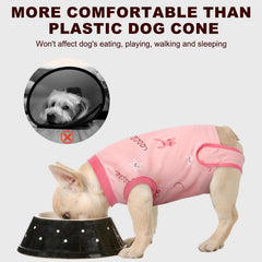 IDOMIK traje recuperación, tejido transpirable para confort diario del perro.
