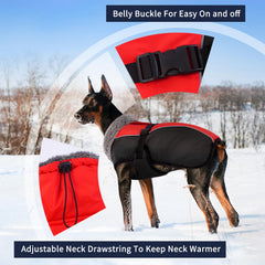 Capa IECOii para perro con forro fleece suave para uso diario.