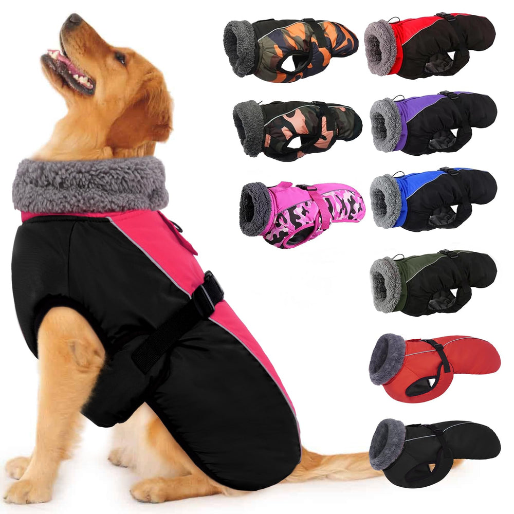 IECOii chaleco perro cálido 4XL para días fríos y cómodo de usar.