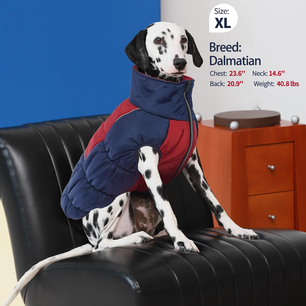 IECOii chaqueta para perro XXL cremallera delantera para ponérsela fácilmente
