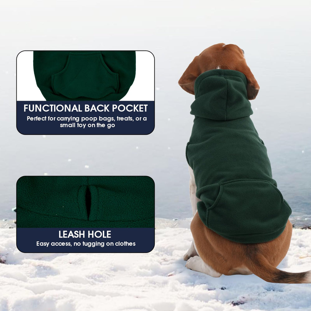 IECOii Dog Hoodie orificio-corra: guía segura para caminar.