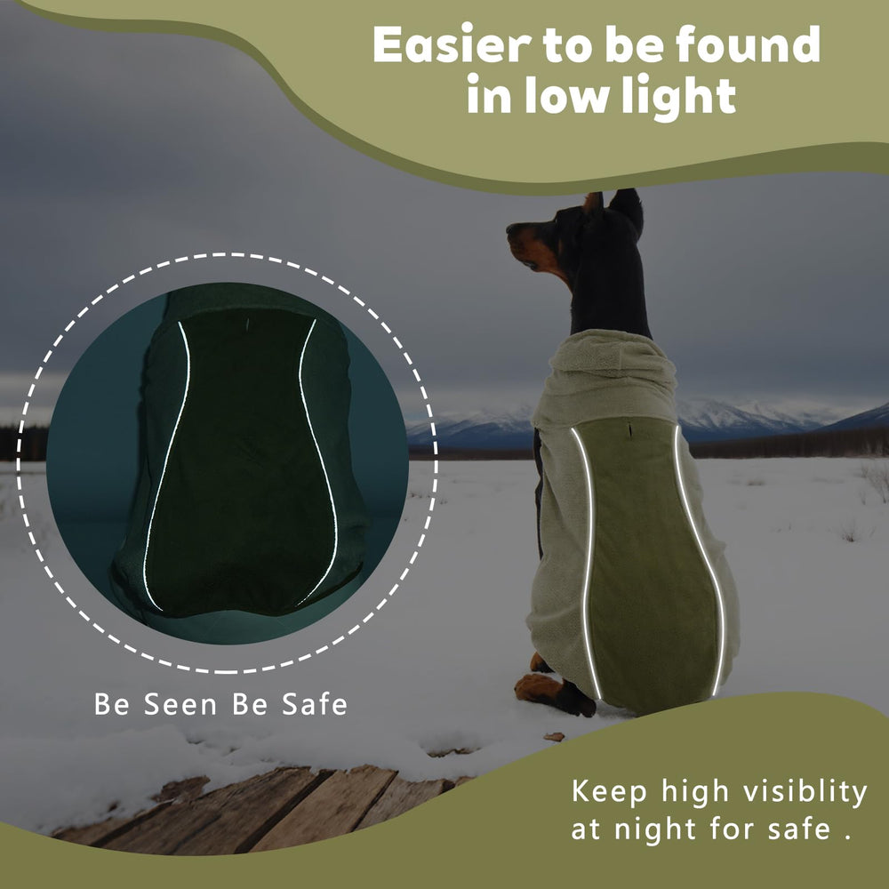 IECOii sudadera para gran-danés suave y duradera mantiene al perro cómodo en días fríos.