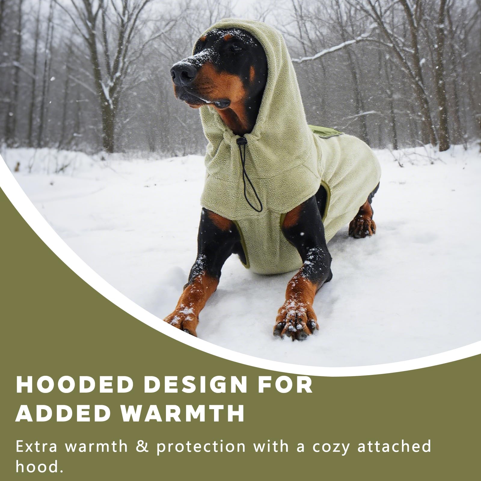 IECOii sudadera para gran-danés apta para uso interior y exterior durante todo el año.