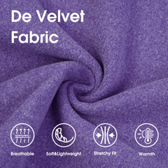 IECOii sudadera 4XL morada dorso, diseño cómodo para perros grandes en exteriores.