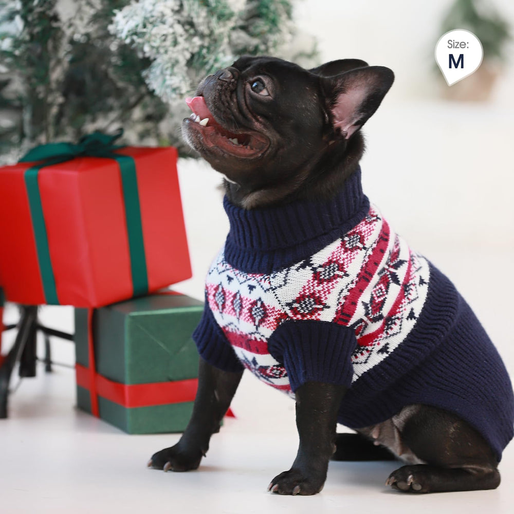 IECOii sudadera azul para perros, opción elegante para otoño e invierno.