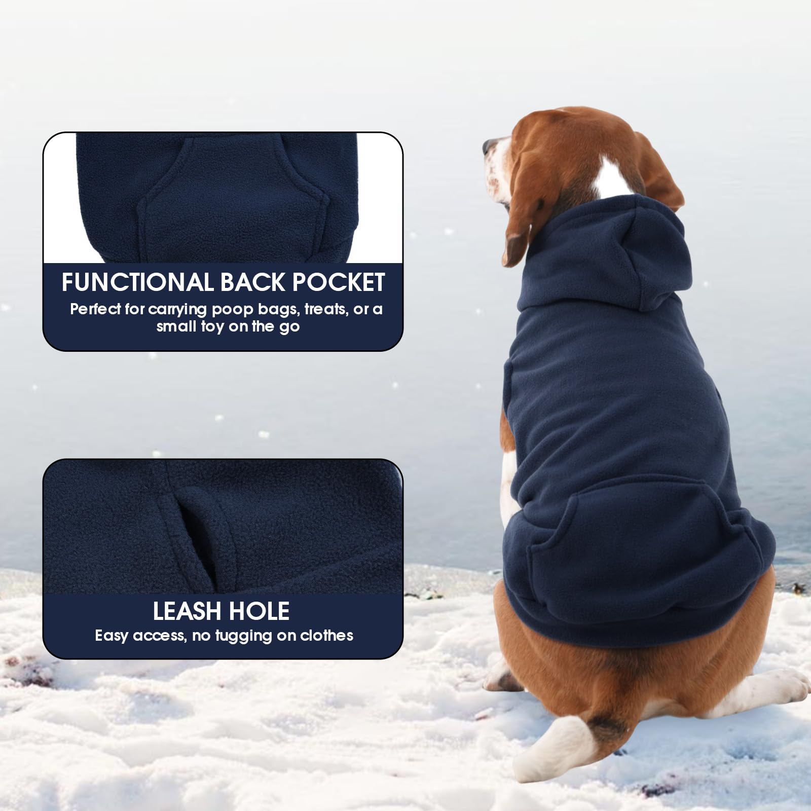 IECOii sudadera de forro polar, suave y ligero para abrigo cómodo.