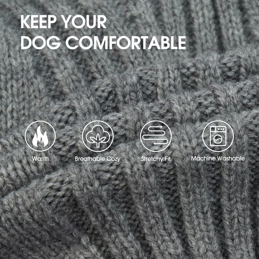 IECOii suéter para perro grande, dorso, diseño cálido para razas gigantes.