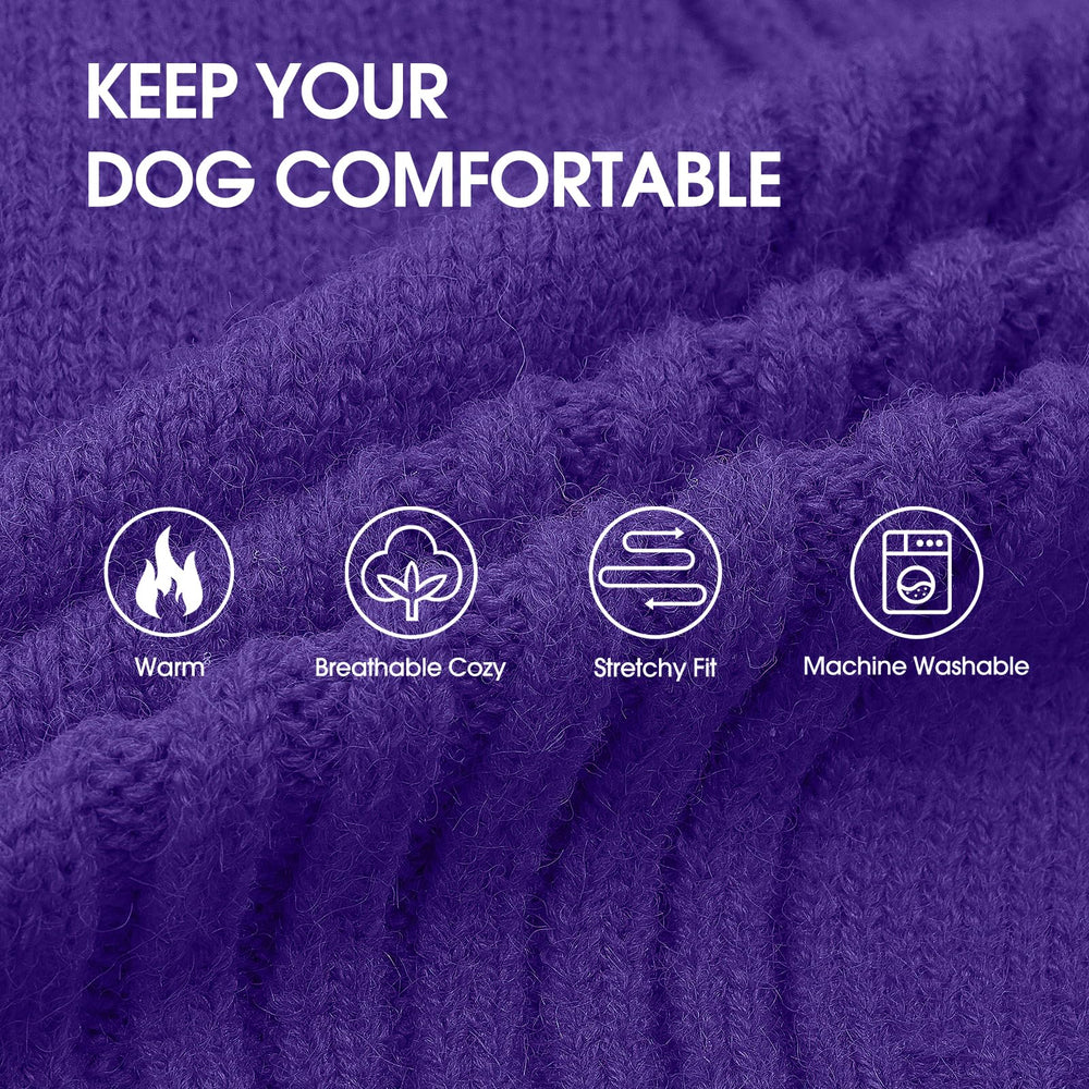 IECOii sudadera para perro, tejido suave que brinda calidez en paseos fríos.