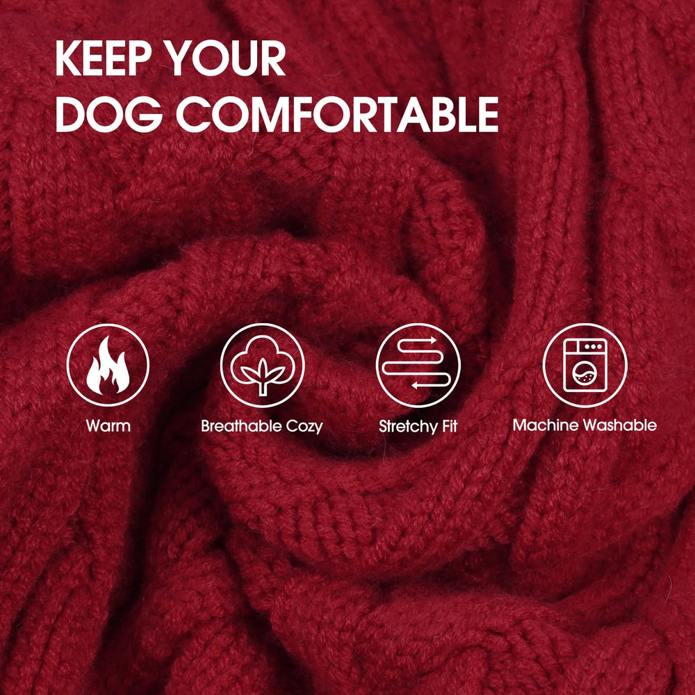 IECOii sudadera-perro-xxxl-cuello-alto-ajuste: mantiene el calor sin restringir movimientos.
