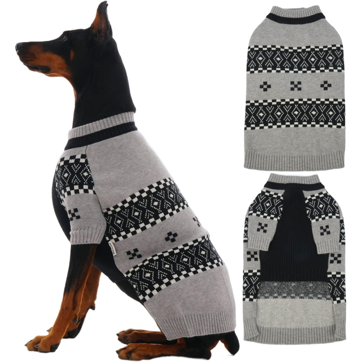 IECOii sudadera XXXL para perros, pecho 31,5 pulgadas, calor cómodo para paseos.