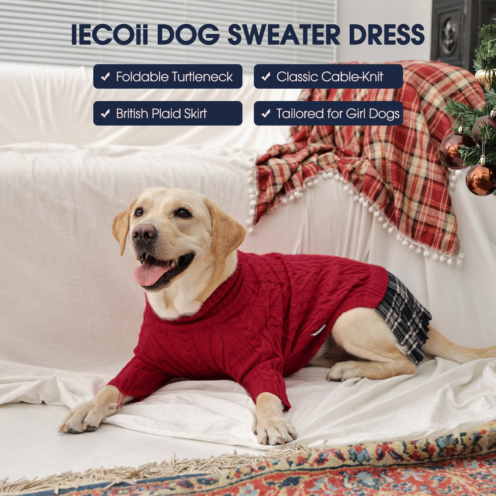 IECOii sudadera-perro-xxxl-uso-navidad: ideal para fotos y celebraciones.