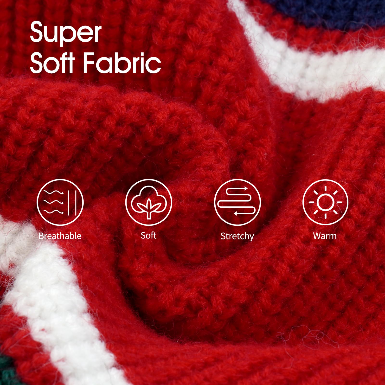 IECOii sueter perro xl rojo dorso: mantiene calor en paseos ventosos