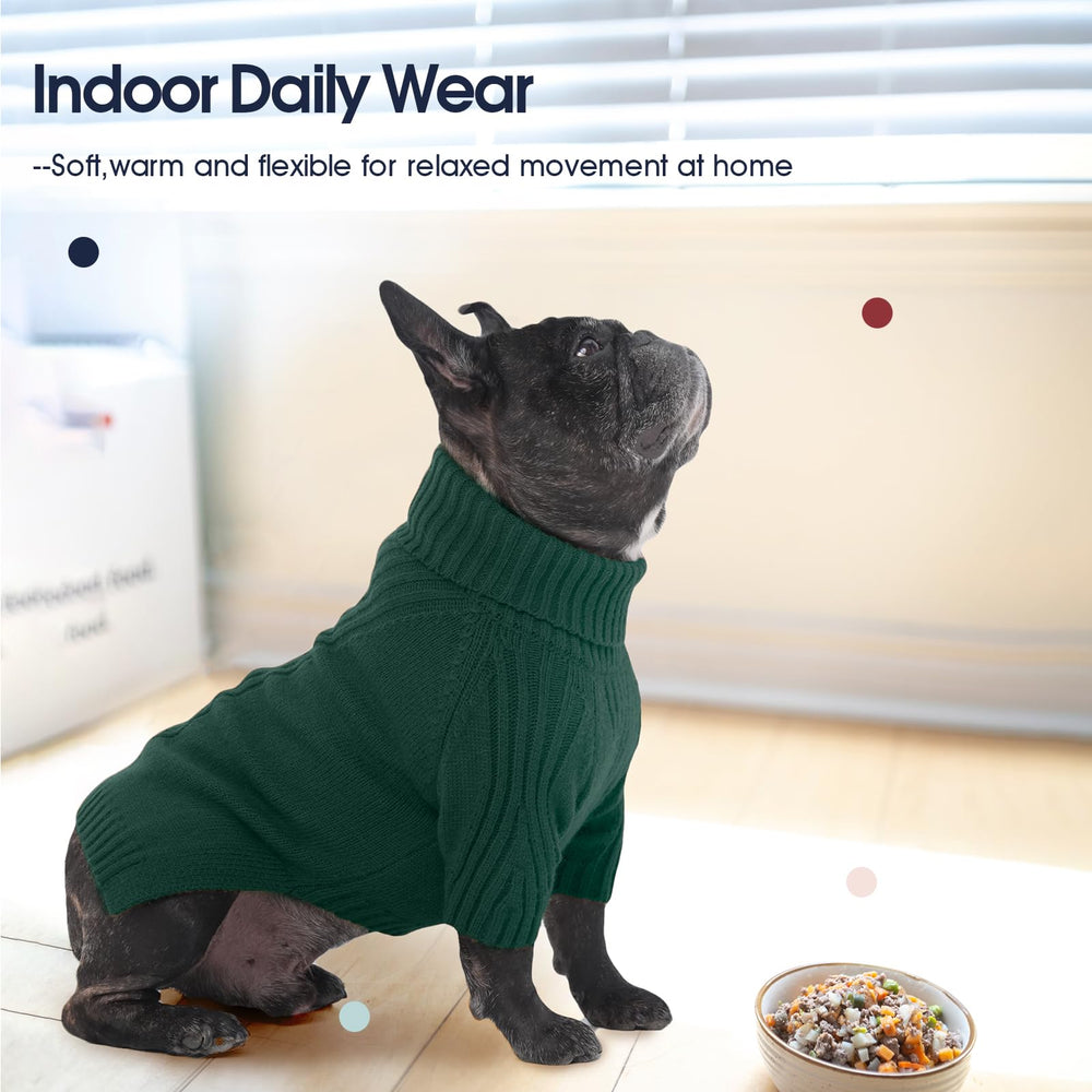 IECOii suéter XL para perro: tejido suave y elástico facilita movimiento.