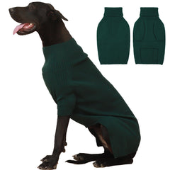 IECOii suéter 4XL para perro frente: calor suave en días fríos