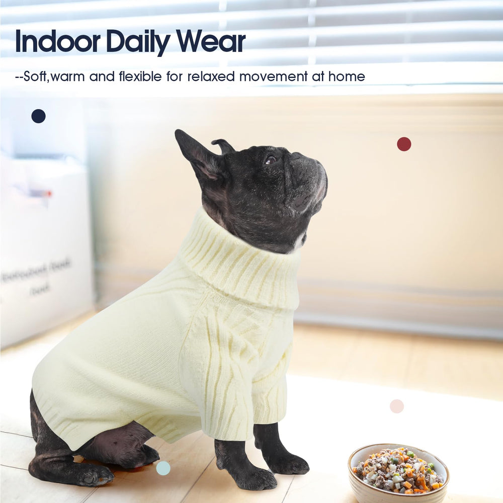 IECOii suéter para perros, cobertura de vientre, ideal para climas fríos.