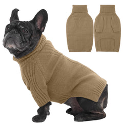 IECOii suéter para perro mediano con manga, cálido para paseos de invierno.