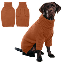 IECOii XL sudadera para perros caramelo frente, ajuste cómodo para pecho amplio