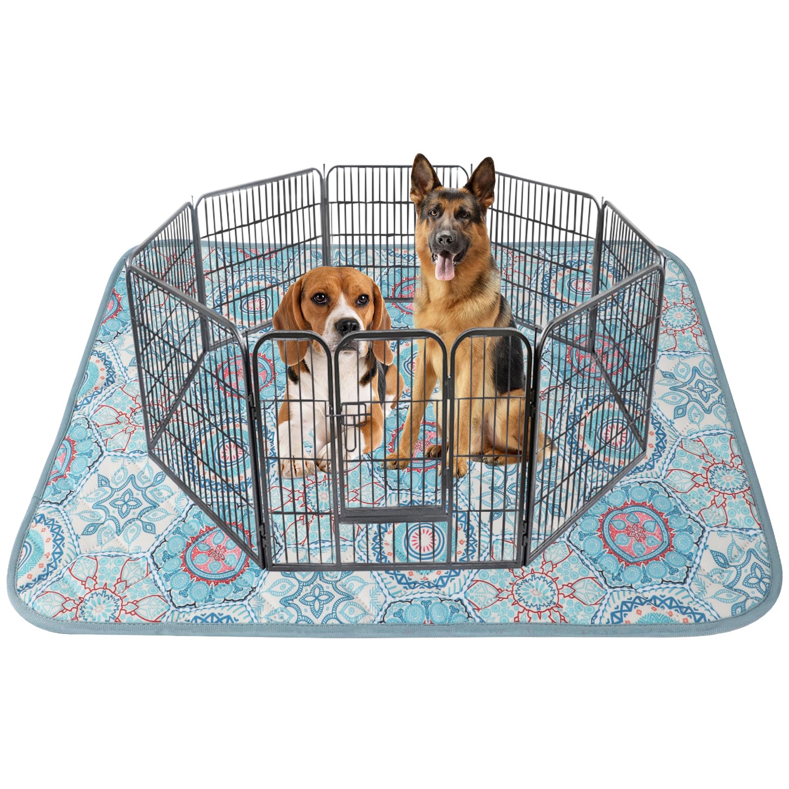 IEUUMLER almohadilla de orina para perros grande 71x71, ideal para entrenamiento.