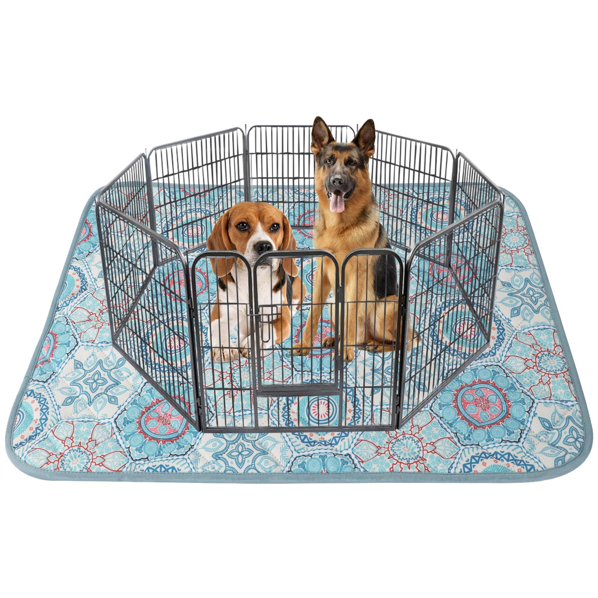 IEUUMLER almohadilla de orina para perros grande 71x71, ideal para entrenamiento.
