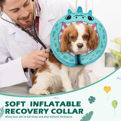 IEUUMLER collar ajustable para perro y gato mantiene protección sin bloquear visión