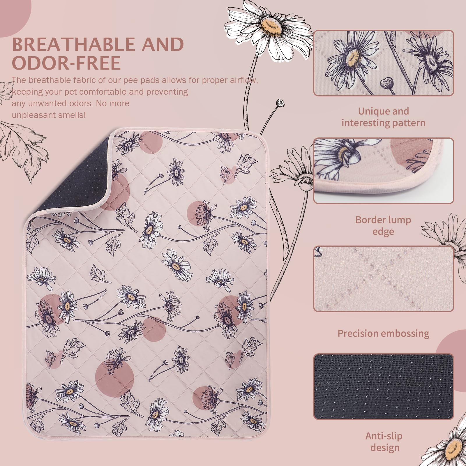 IEUUMLER diseño rosa daisy aporta estilo y orden en casa