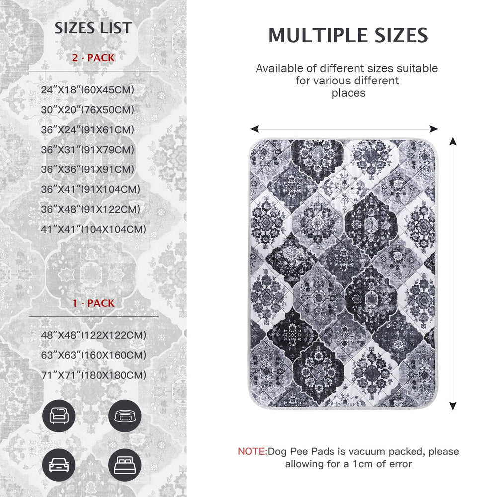 IEUUMLER pad para perros, diseño antideslizante para uso en jaula.