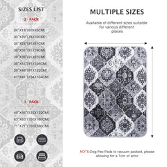 IEUUMLER pad para perros, diseño antideslizante para uso en jaula.