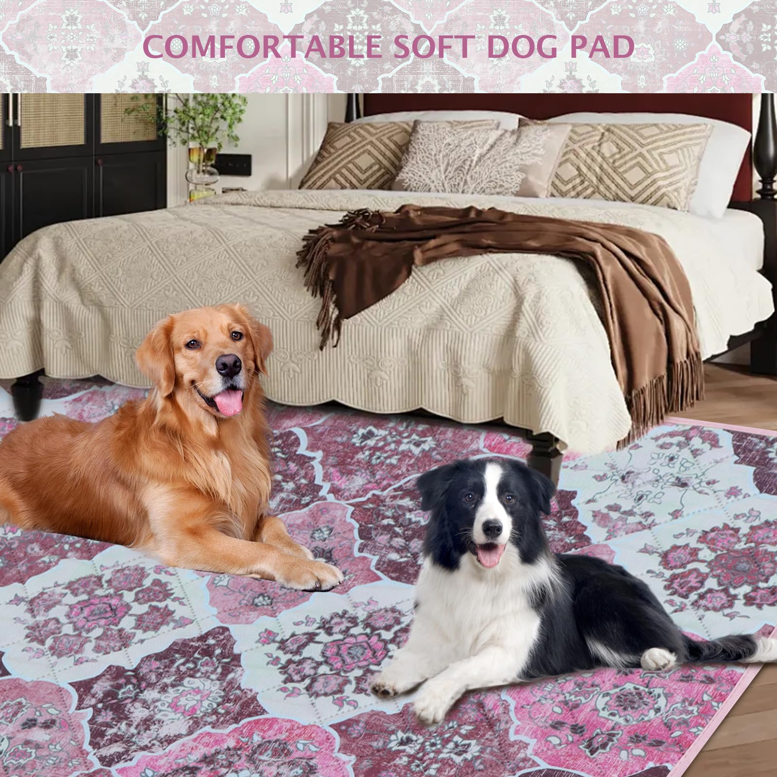 IEUUMLER pad-pis anti-deslizante: seguridad extra para dormir y jugar sin desbordes.