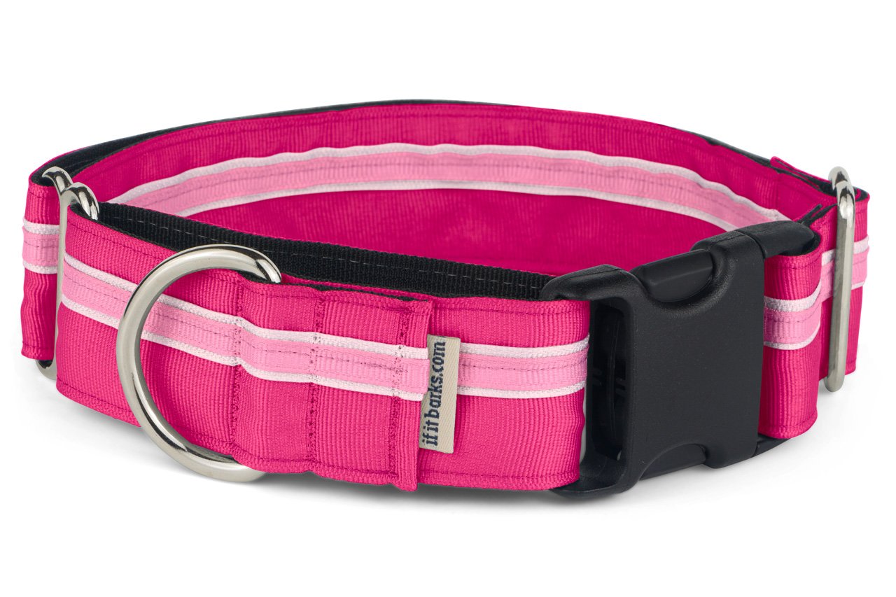 Collar martingale If It Barks con hebilla rapida para colocar fácilmente