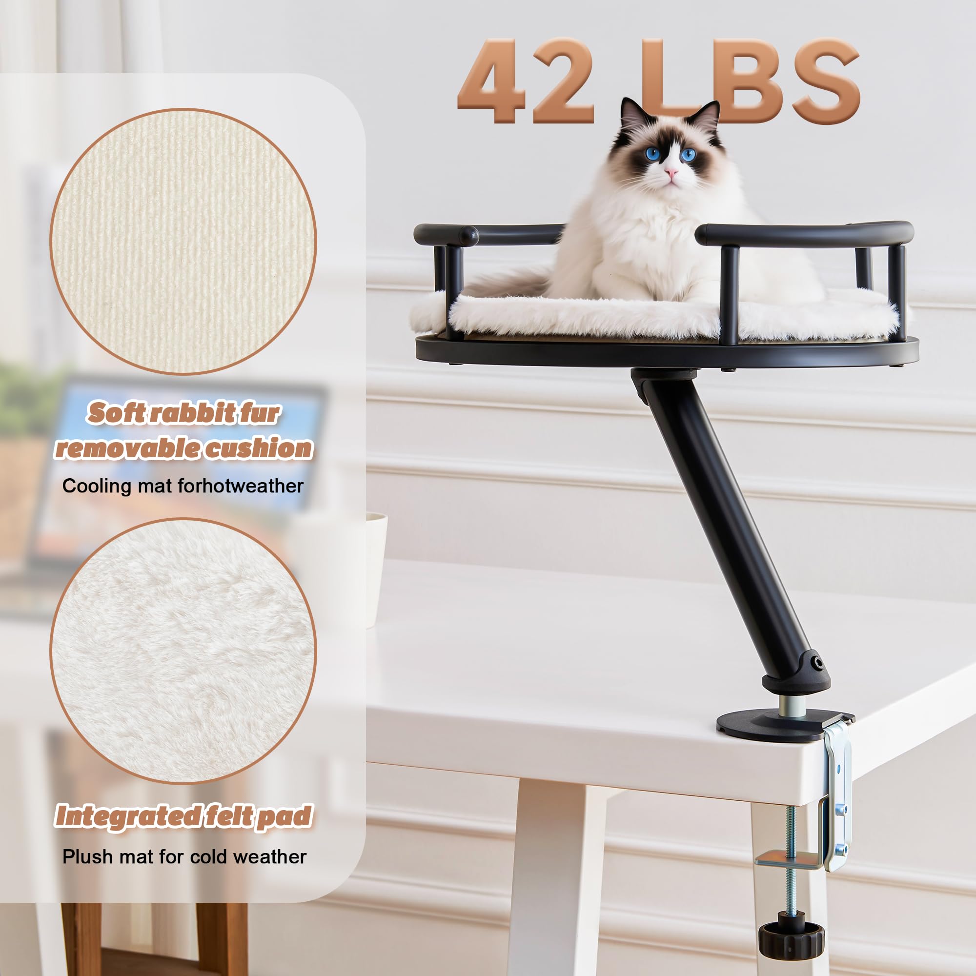 IFNOW funda de pelo lavable, superficie suave para el gato.