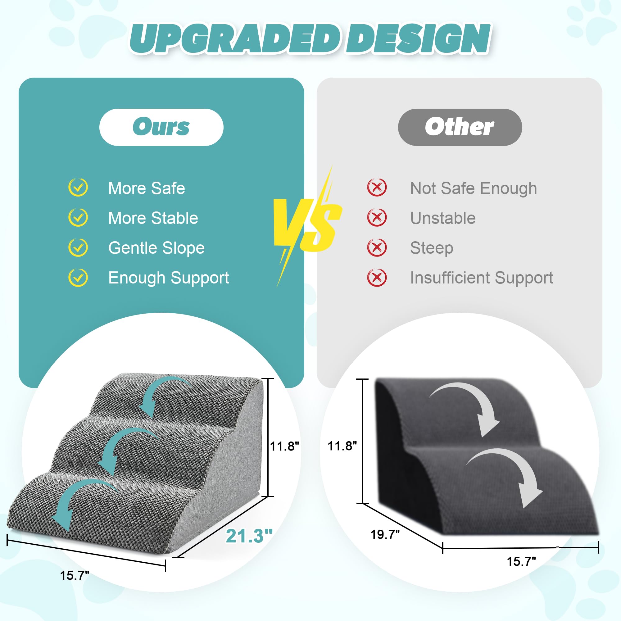 IFNOW altura aproximada de 30 cm, ideal para sofás