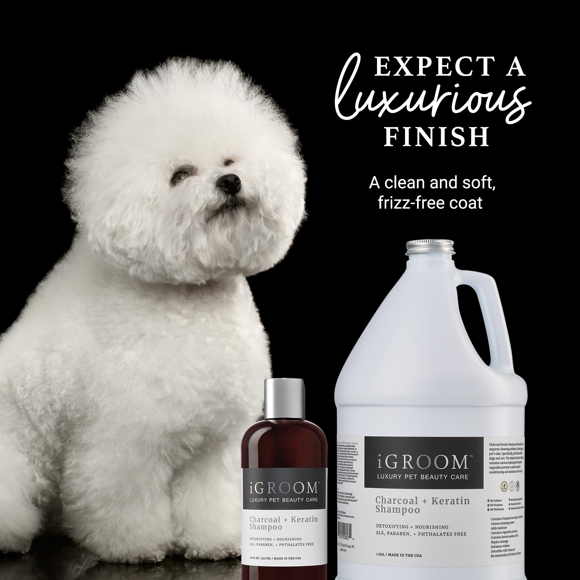 iGroom cuidado de lujo para mascotas, champú premium