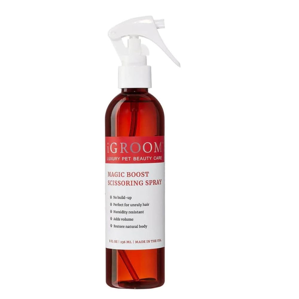 iGroom Magic Boost spray texturizante para perros, control y textura al peinar