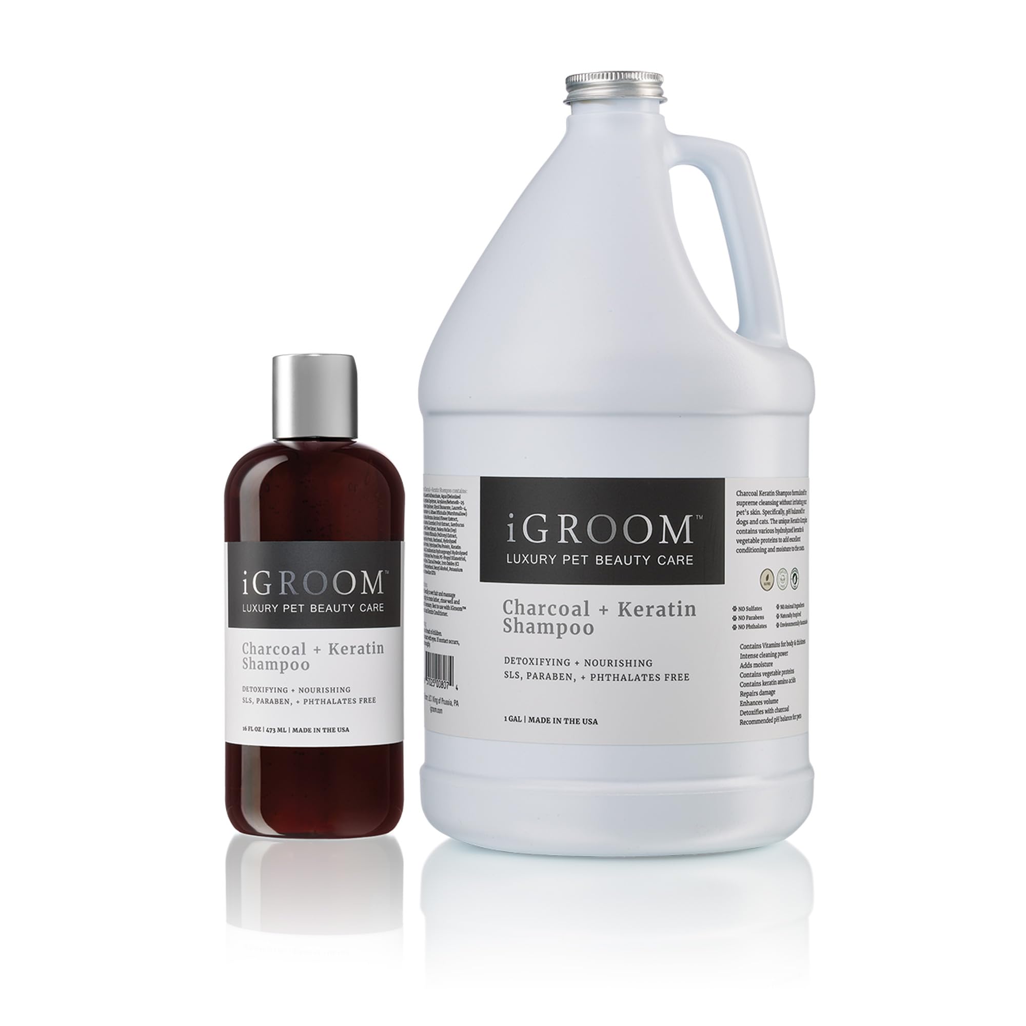 iGroom galón de 16 oz para uso profesional de champú para perros