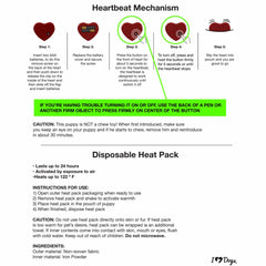 iHeartDogs Peluche-suave-lavable ofrece confort y fácil limpieza.