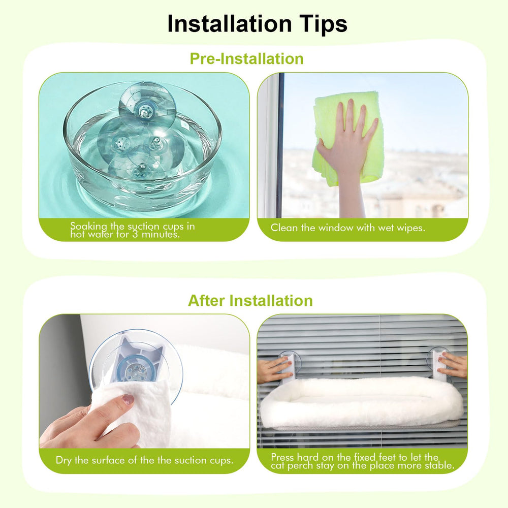 IHMIHM percha de ventana 360° para tomar el sol y observar desde casa.
