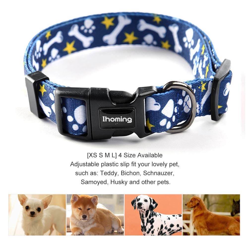 Ihoming conjunto de collar y correa completo, ideal para paseos diarios.