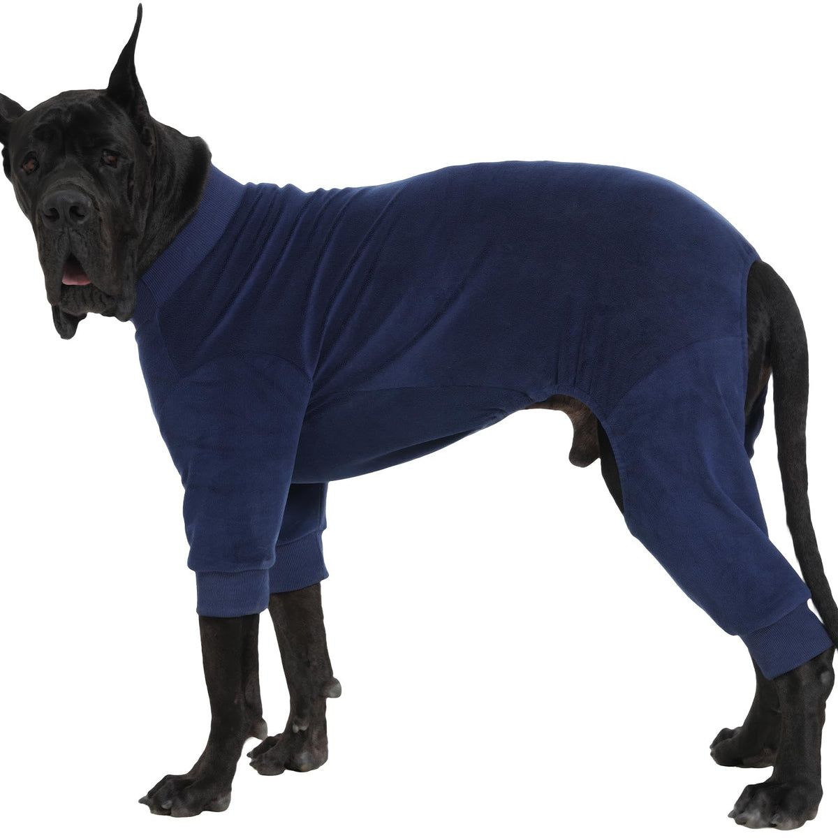 IKIPUKO pijama para perro frente-cuerpo completo, abrigado para paseos fríos