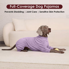 IKIPUKO pijama para perro grande, detalle forro fleece: suave y cálido.