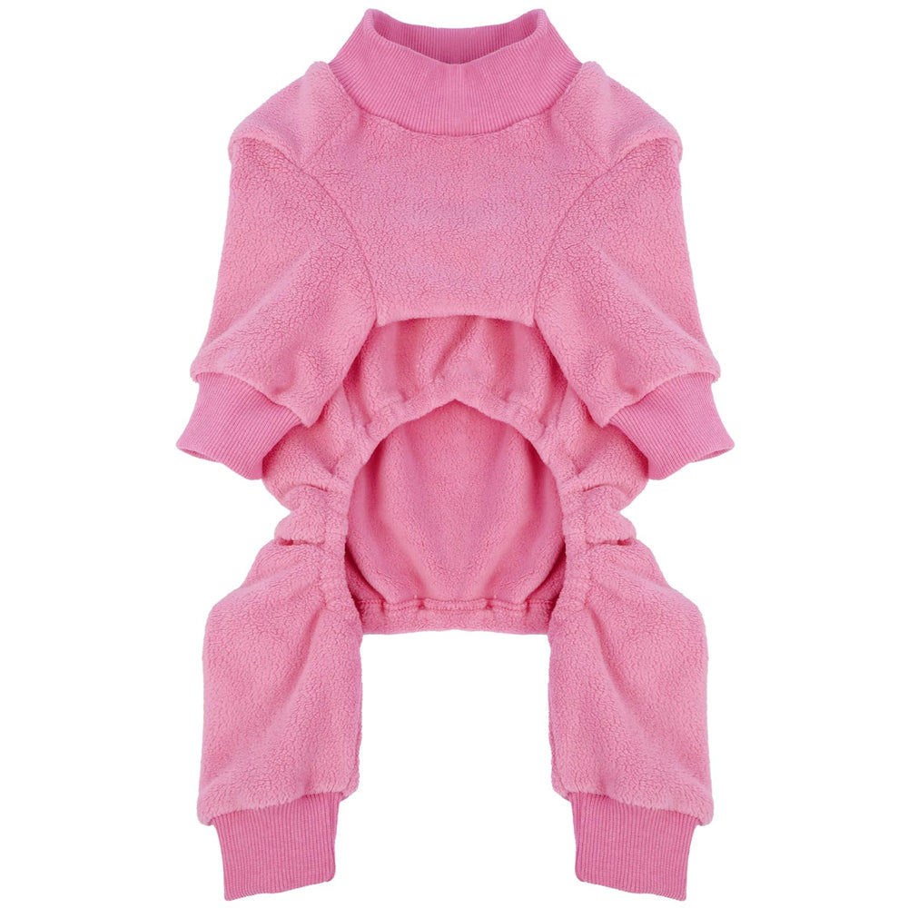 IKIPUKO pijama para perros grandes, textura felpada para dormir cómodo.