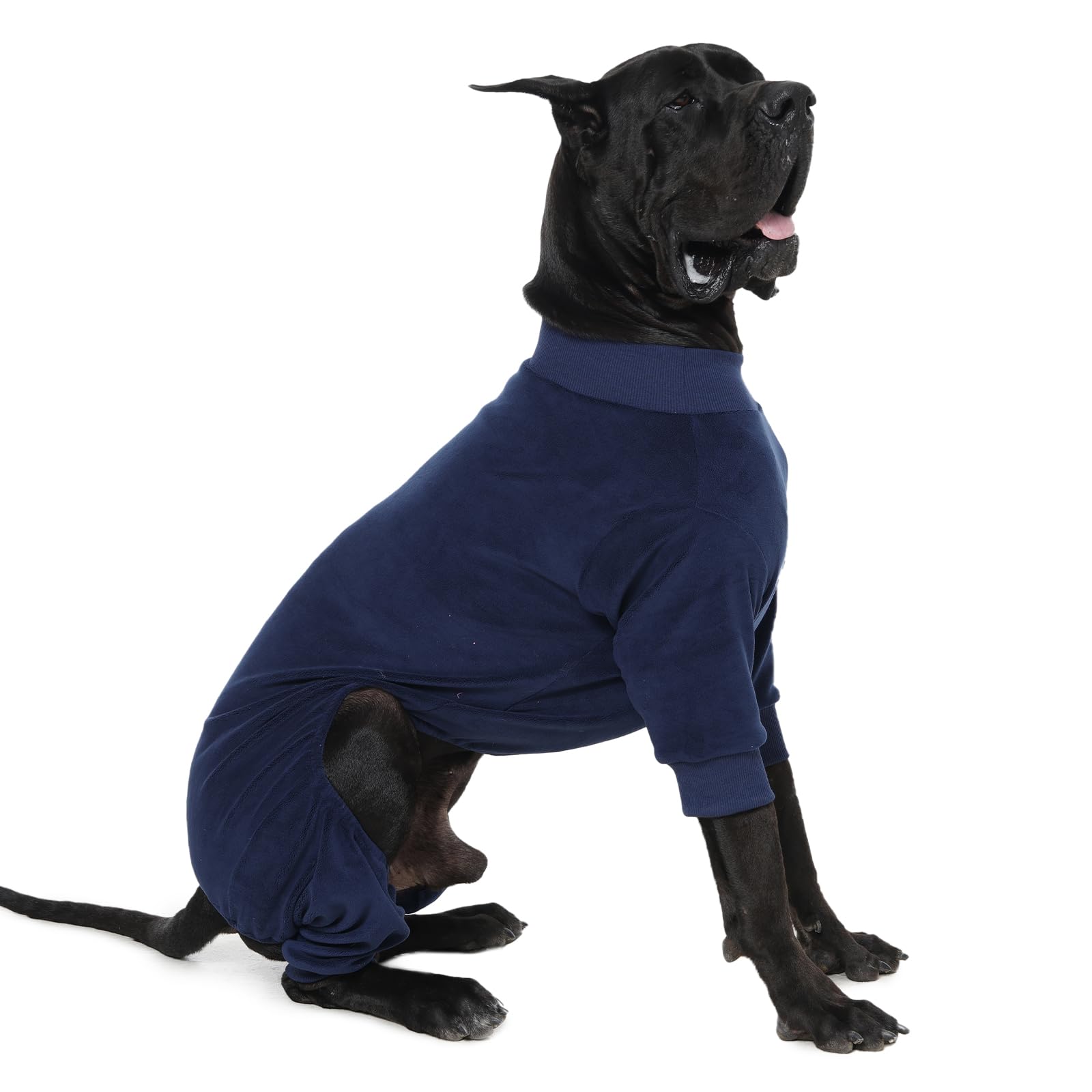IKIPUKO Pijama para perro grande, tacto suave, ideal para descanso en casa.