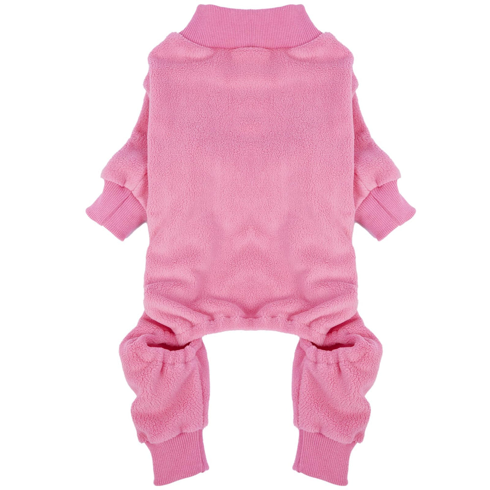 IKIPUKO pijama para perro invierno azul, abrigo suave para días fríos.
