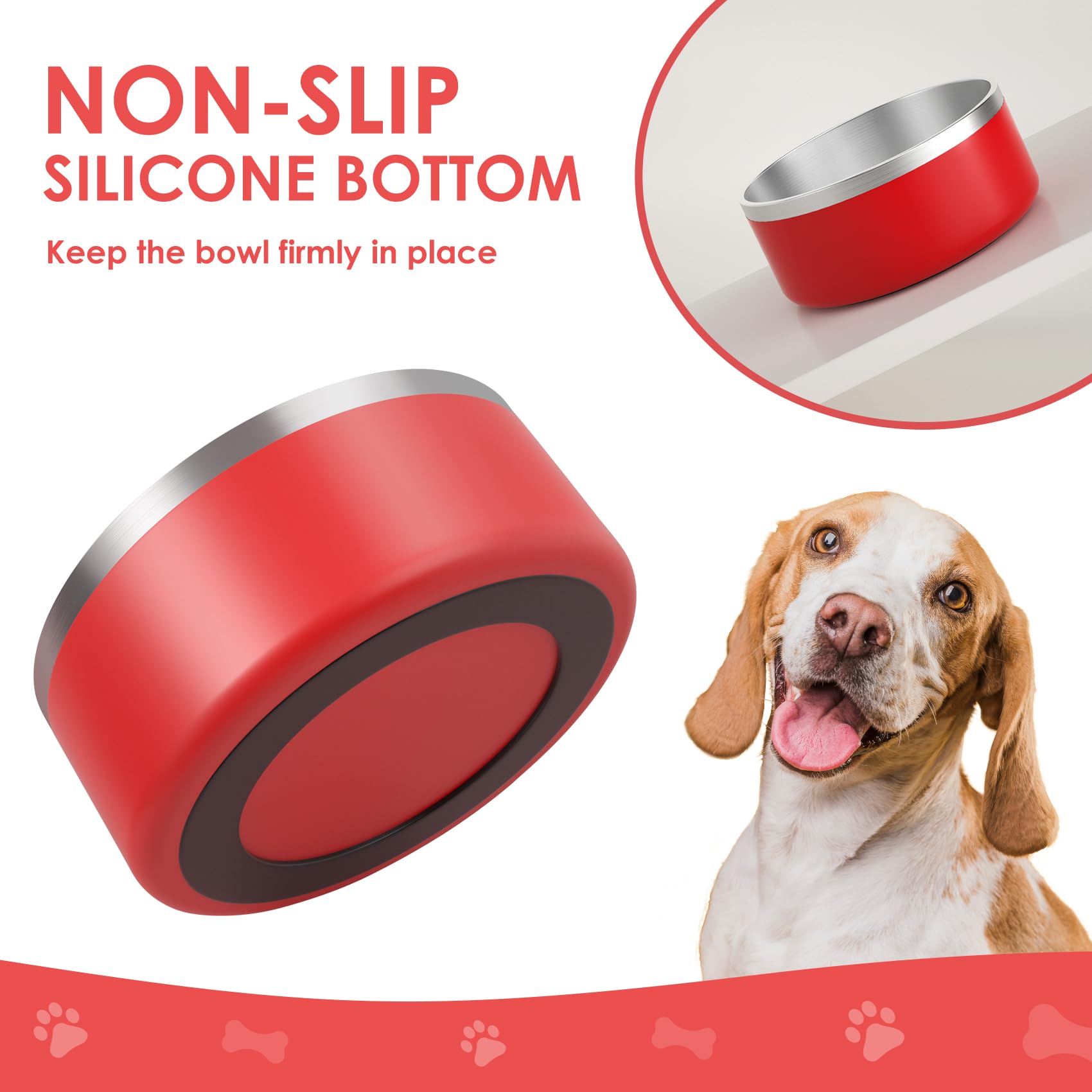 IKITCHEN borde liso y seguro para la lengua de tu perro