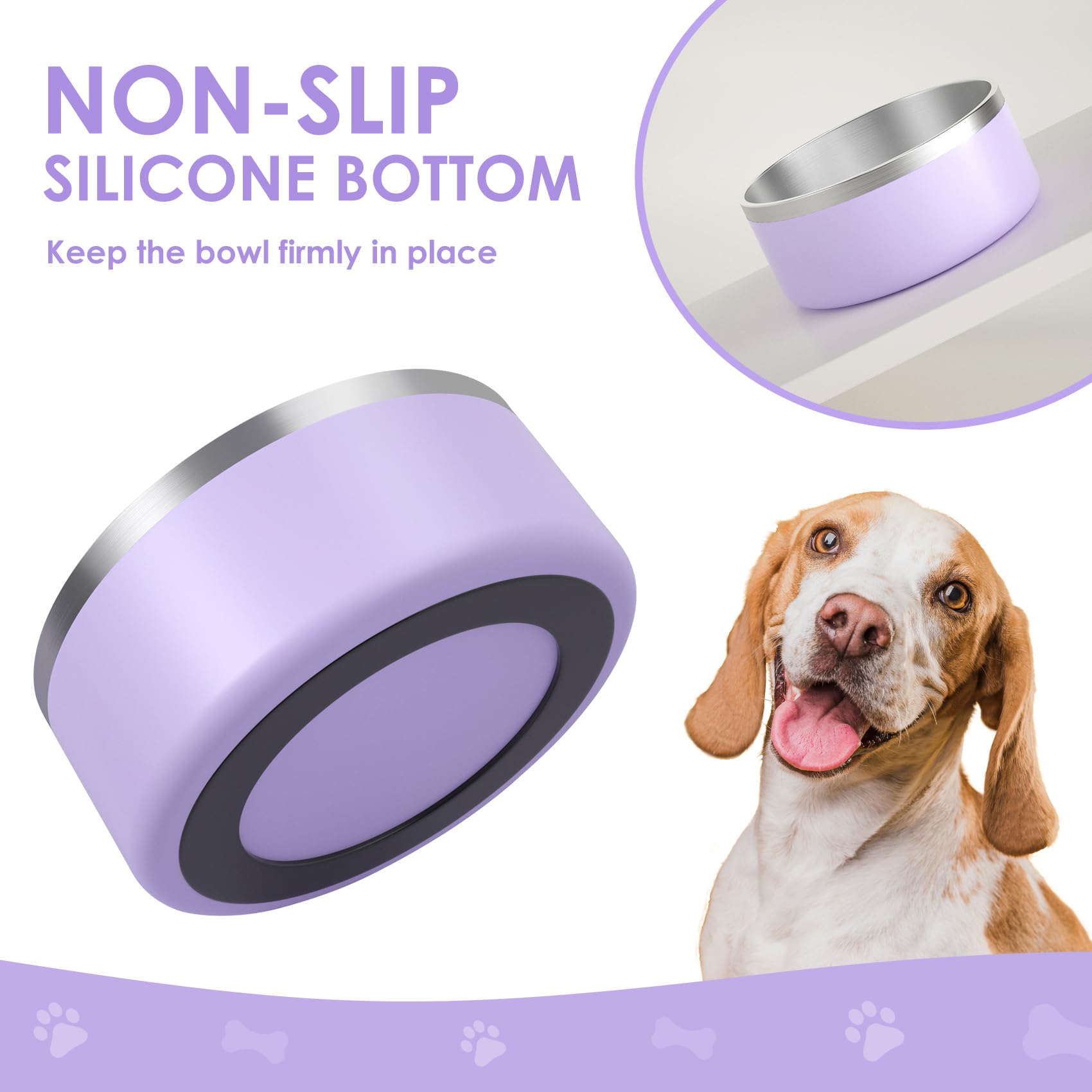IKITCHEN borde liso y seguro para la lengua de tu mascota.