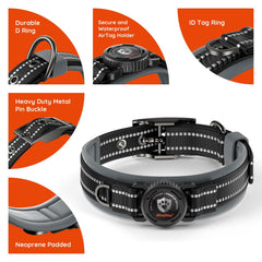 ILFINDYOU collar hebilla-metal-resistente, puesta rápida y seguridad duradera en paseos largos.