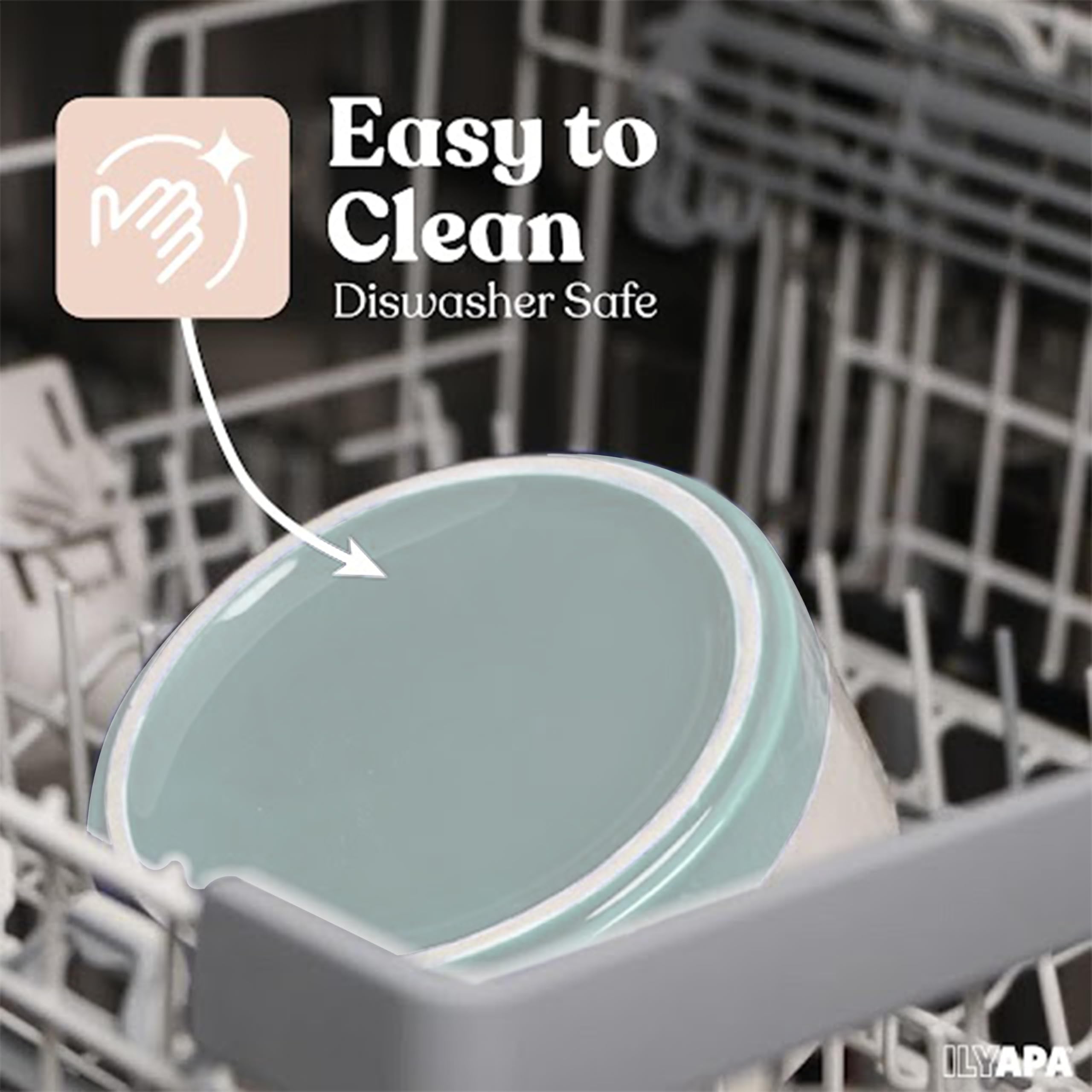 Conjunto para perros medianos con tazones elevados y soporte, ideal para comer.