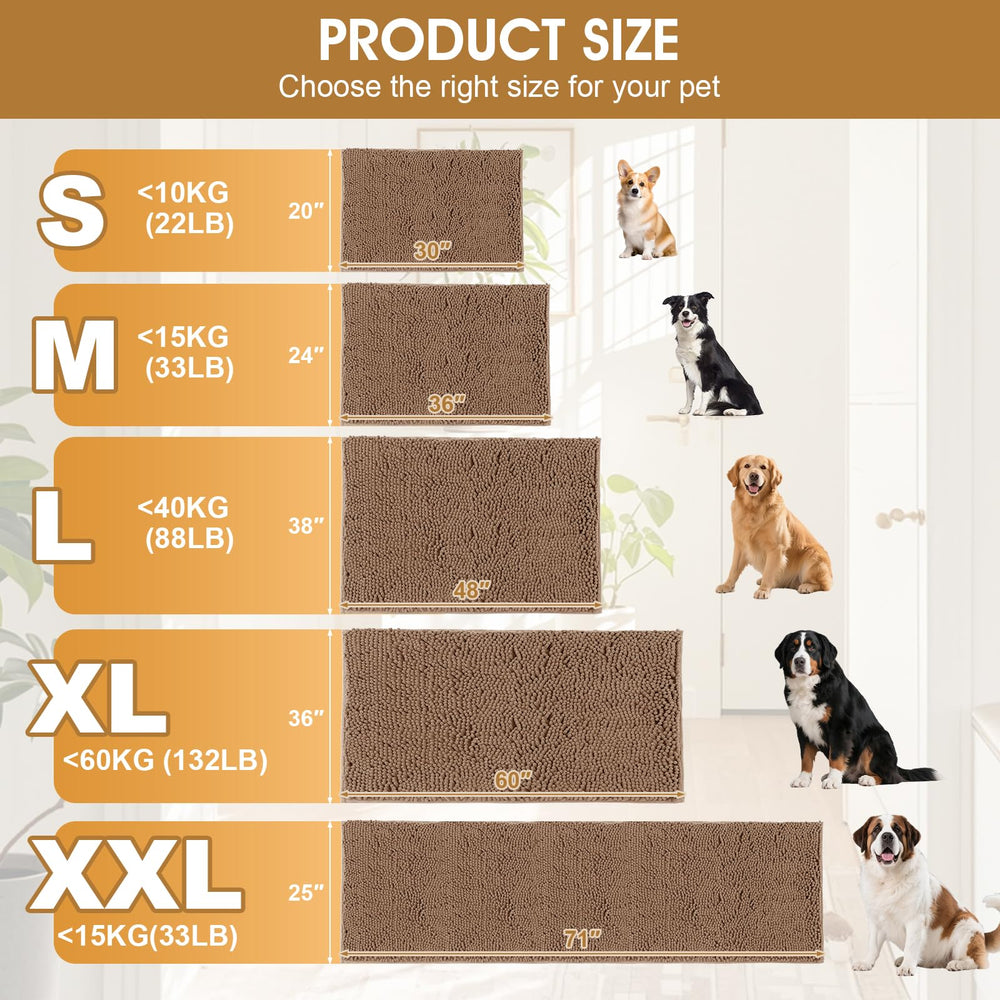 IM HOME superficie absorbente para recoger barro de las patas de tu perro.