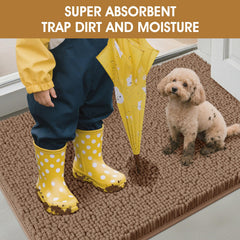 IM HOME alfombra antiresbalante de goma natural, adecuada para interior y exterior