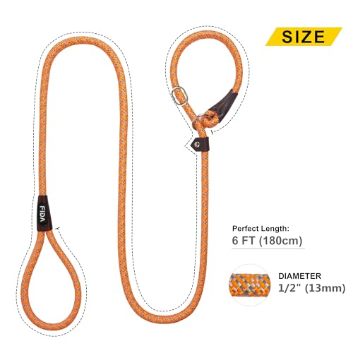 Fida Correa Slip Durable - Pack 5 de 6 ft, 1/2